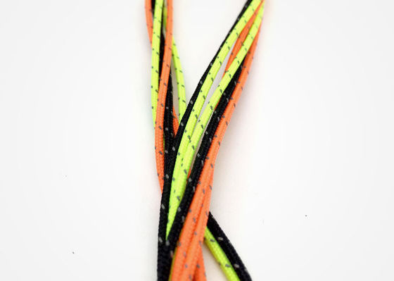 4mm umsponnenes Polyester-Seil 4m 1 Bündel-Glühen in dunklen Guy Ropes