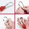 Polyester-Magnet, der Nylonfestmacher Seil Carabiner für Werbung fischt