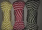 Kundengebundene 4mm 5mm flochten reflektierende das Nylonschnur-Polyester-Seil