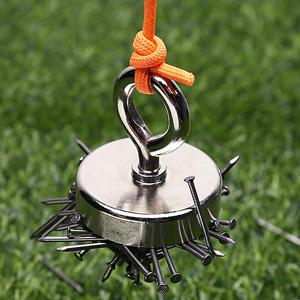 8mm Nylonmagnet-Fischen-Seil 65 Fuß Sicherheits-Seil-mit Carabiner 6