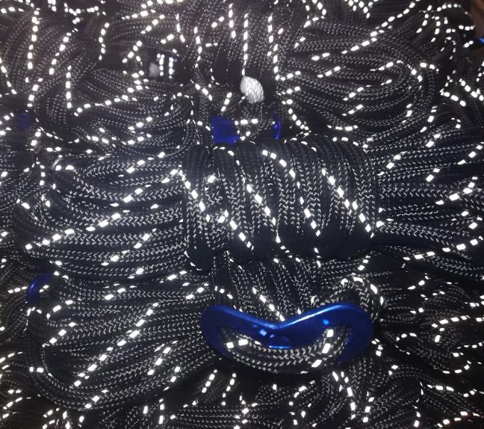 4mm reflektierendes Zelt-Seil Nylon-Paracord 100ft Strang-5/32inch 8 1 Bündel 0